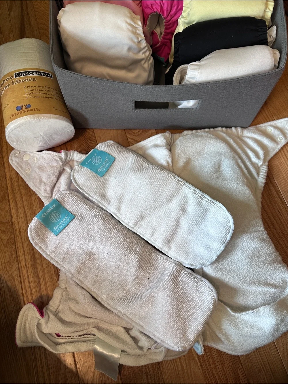Charlie Banana Cloth Diapers - lot of 13 - assorted colors